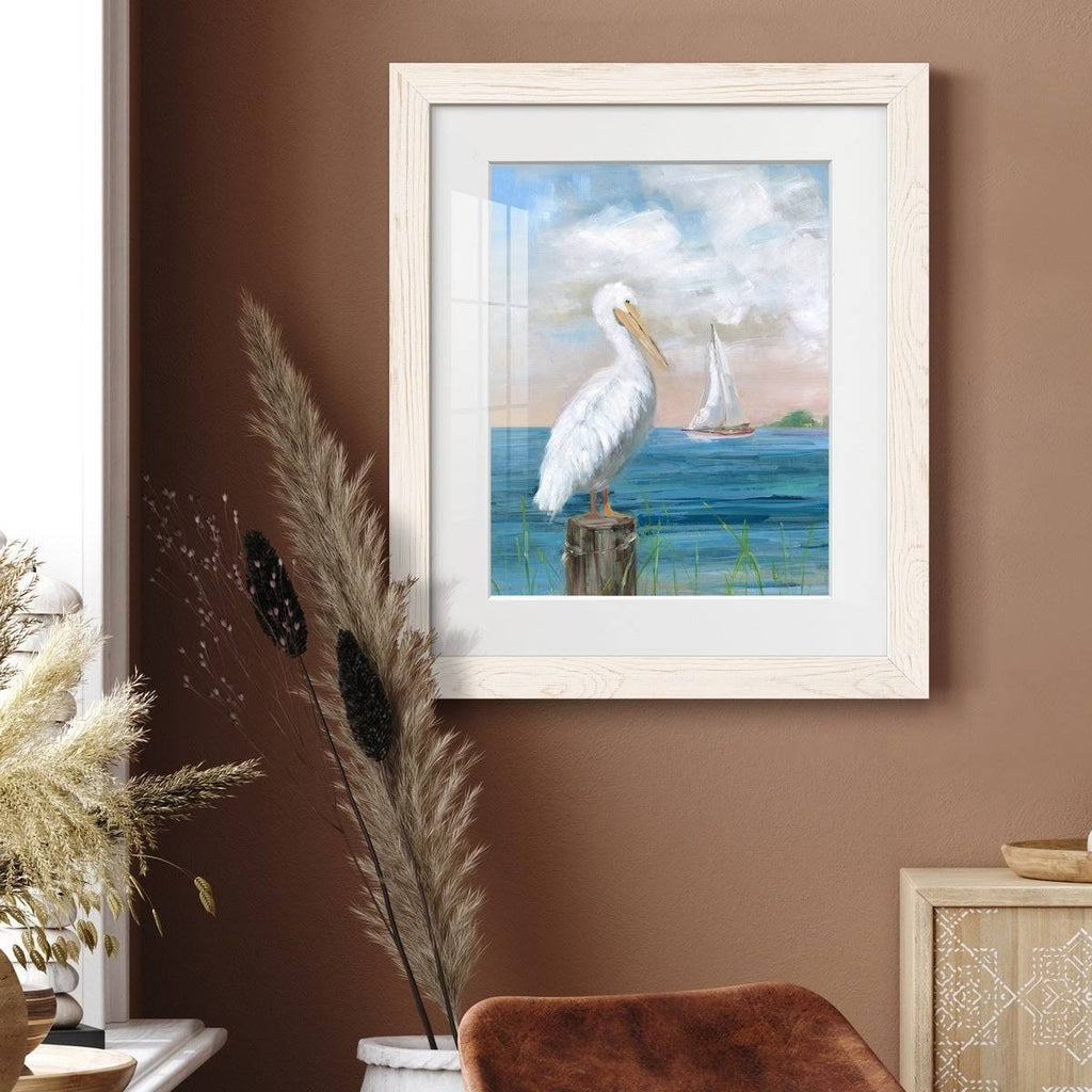 Framed Print 17X20 White E84152