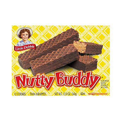 Chocolate Fudge & Peanut Butter Wafer Bars, 2.1 oz 50.4 Ounce (Pack of 24) L46447