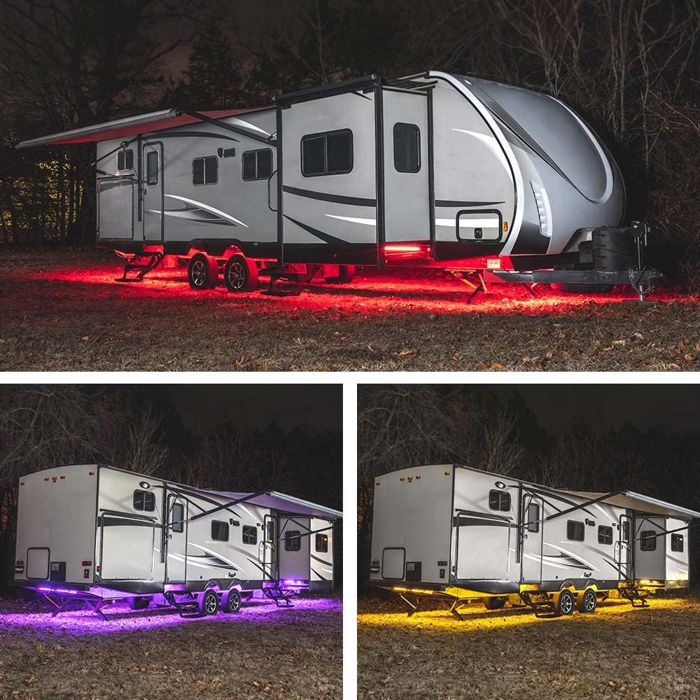 18pc LED Underglow Accent Lighting Kit K131