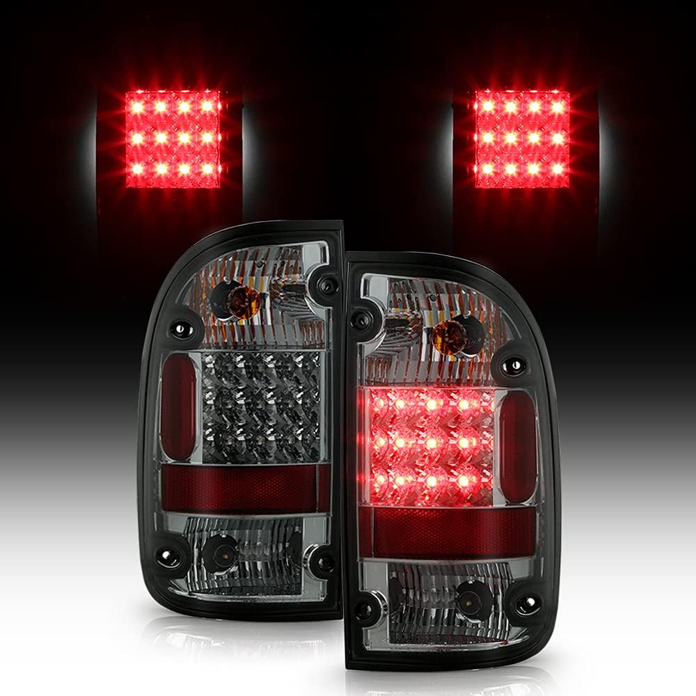 Smoked Lens LED Tail Lights for Toyota Tacoma U2255