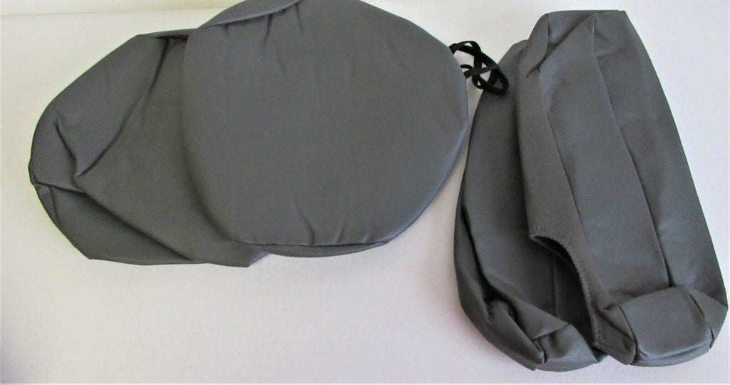 Gray PU Leather Seat Covers for SUV and Pick Up Trucks K17748