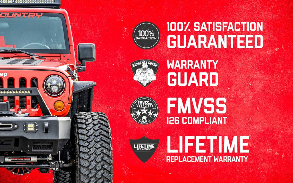 2.5" Lift Kit Suspension System for Jeep Wrangler TJ LJ P48994