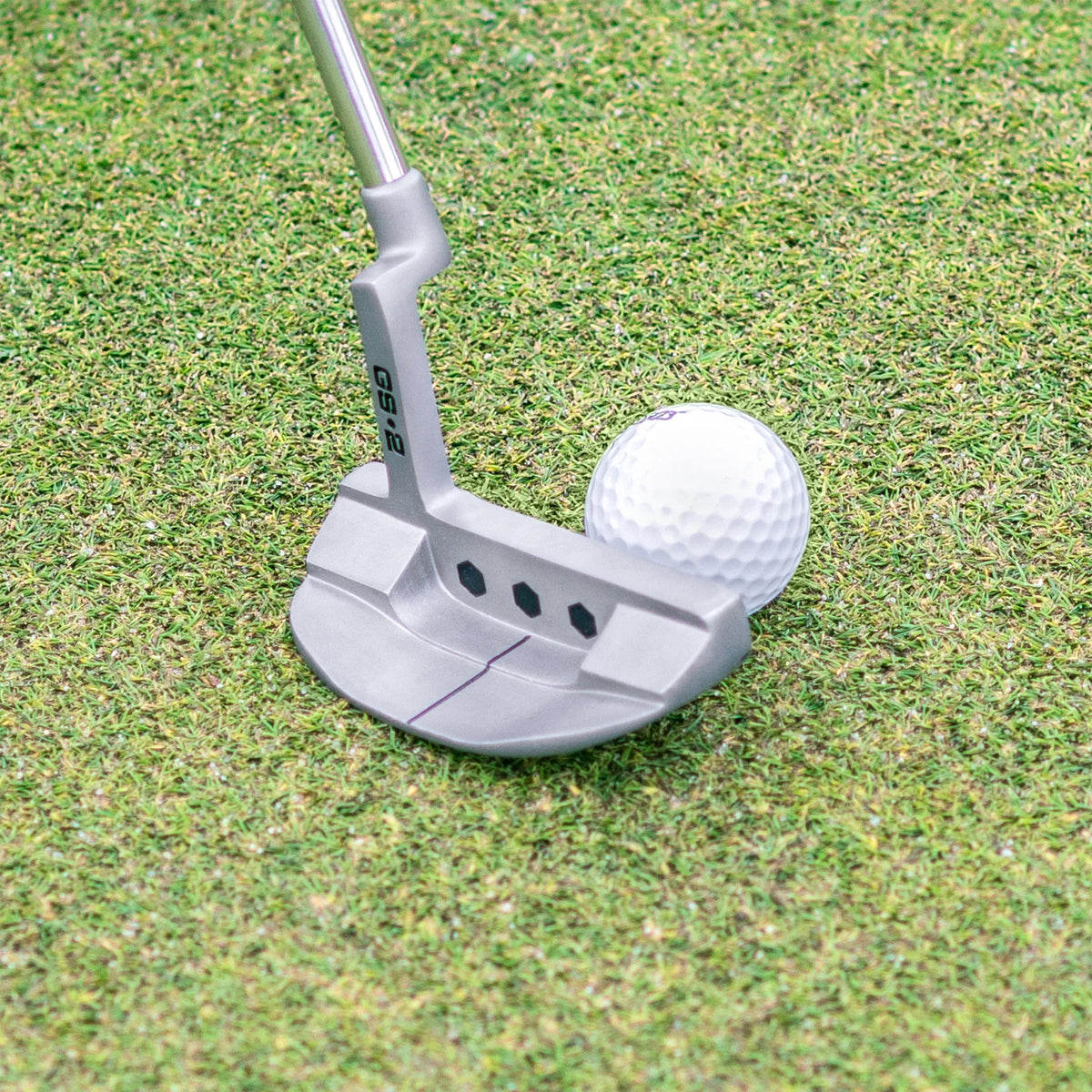 34" Right-Handed Mallet Putter with Pistol Grip and Milled Face X641996