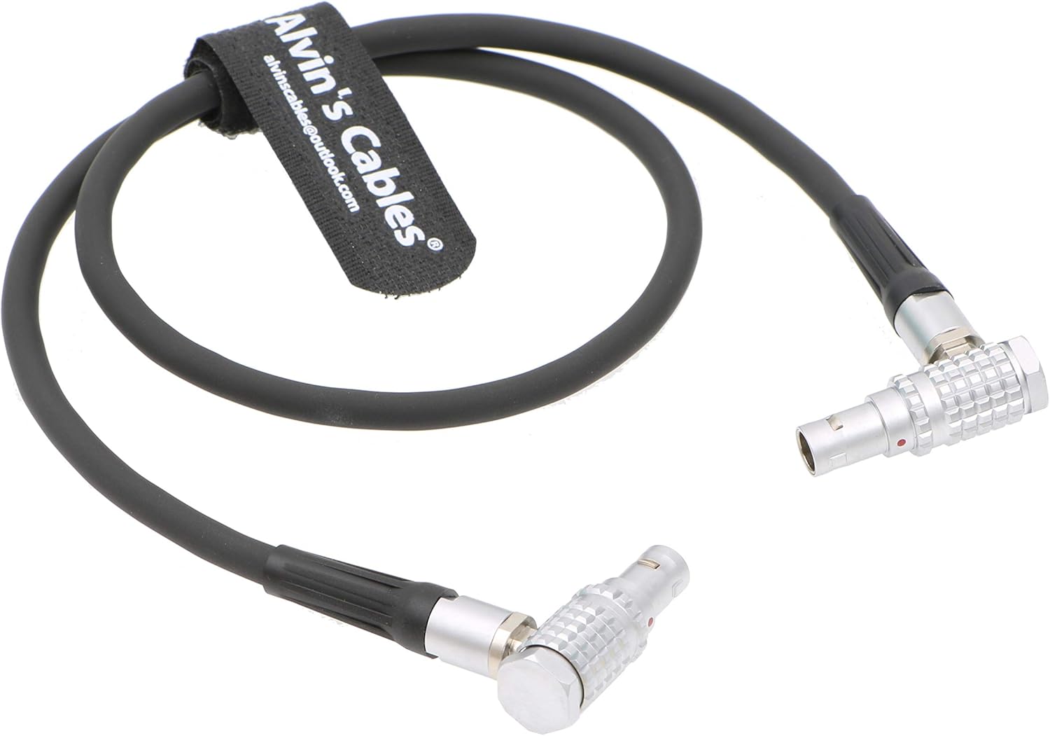 2 Pin Male Right Angle to 2 Pin Camera Power Cable Pack of 2 F695