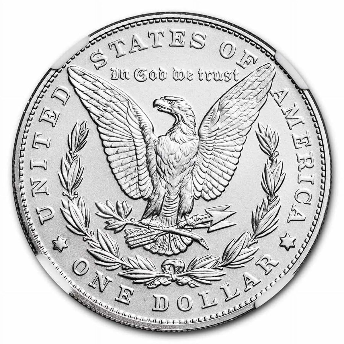 Silver Morgan Dollar MS-70 NGC E29595