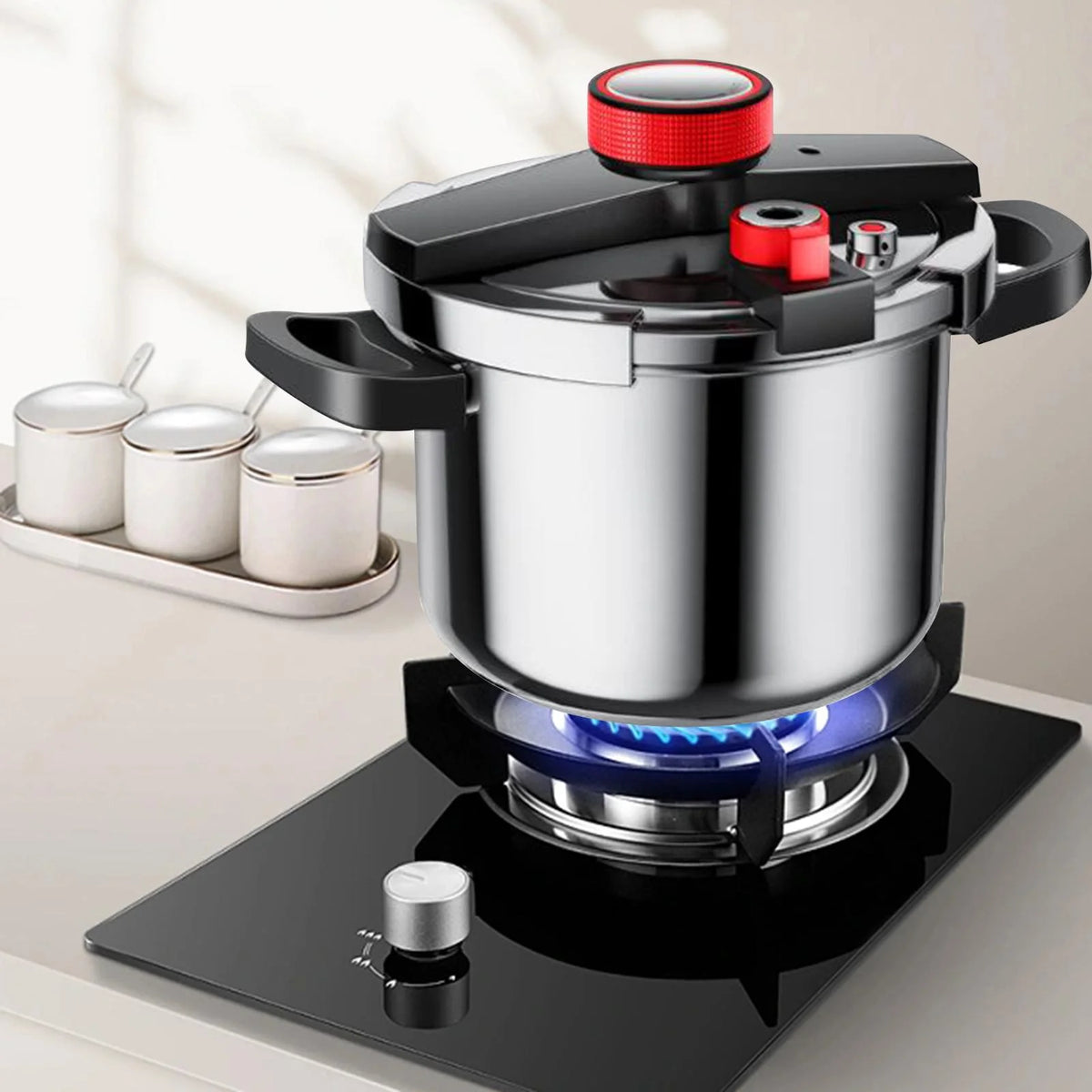 6L Deep Pressure Pan Cookware P466