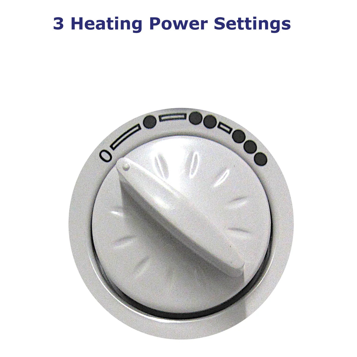 3-Setting 7-Fin Portable Oil-Filled Radiator Heater with Thermostat and Wheels K176469