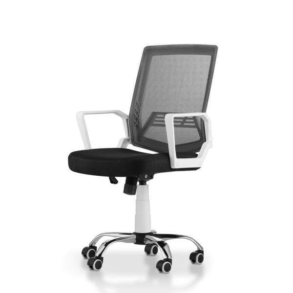 White Mesh Height Adjustable Swivel Office Chair F42688