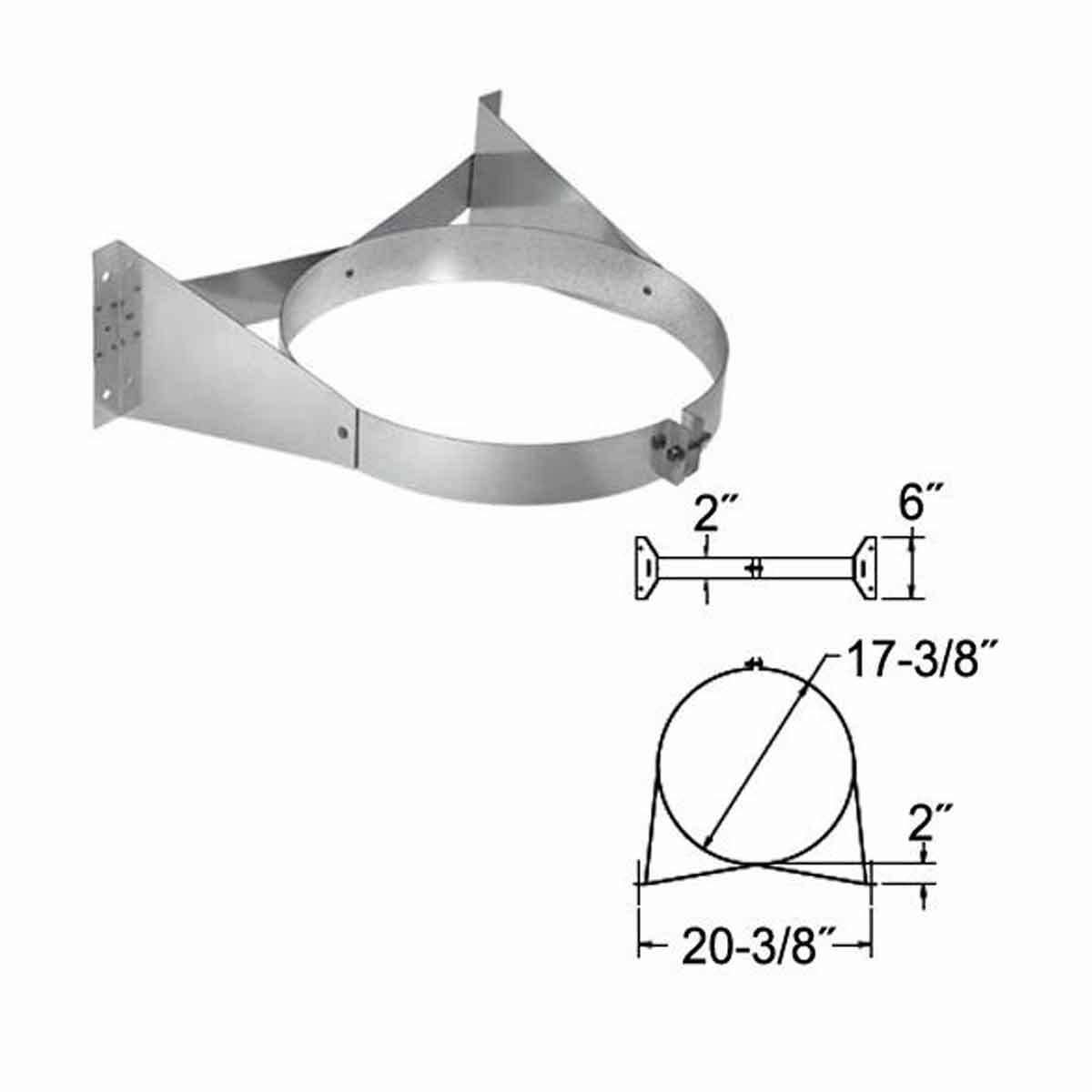 Wall Strap, 17-3/8 in. Inner Diameter N9184