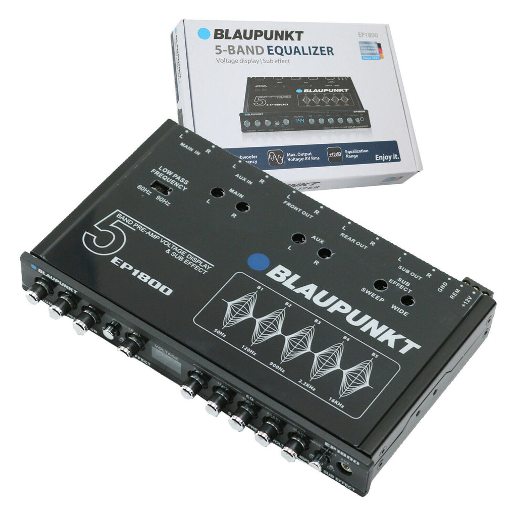 5 Band Equalizer with Voltage Display Z4051