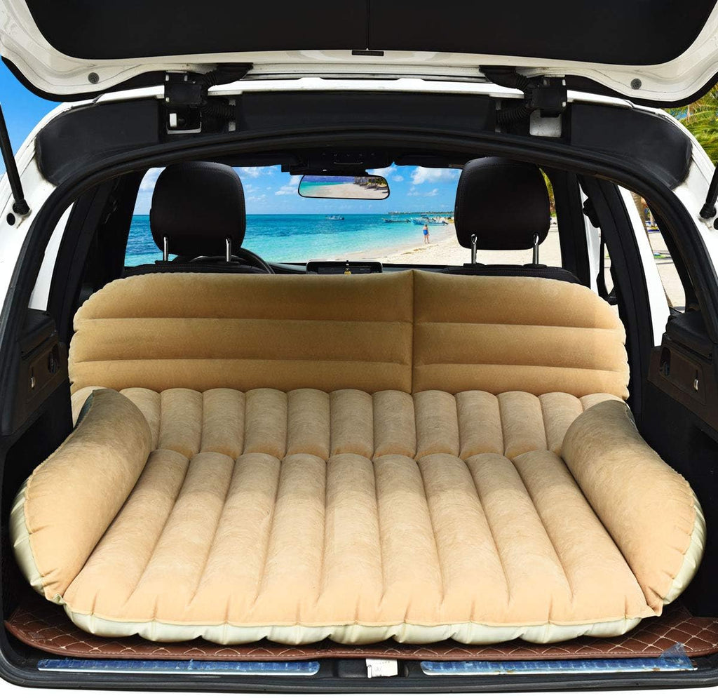 Inflatable Car Air Mattress with Electric Air Pump A648255