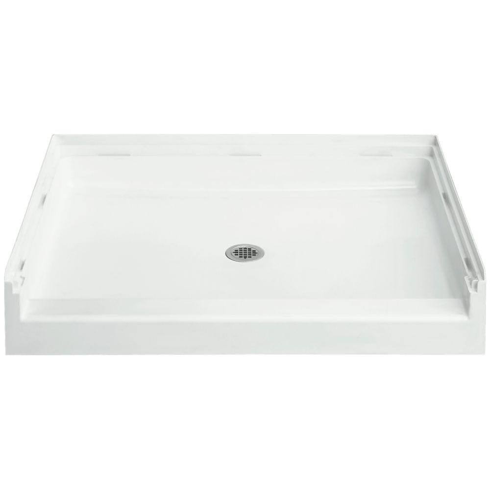 36x22 x 42x22 White Shower Receptor D1811