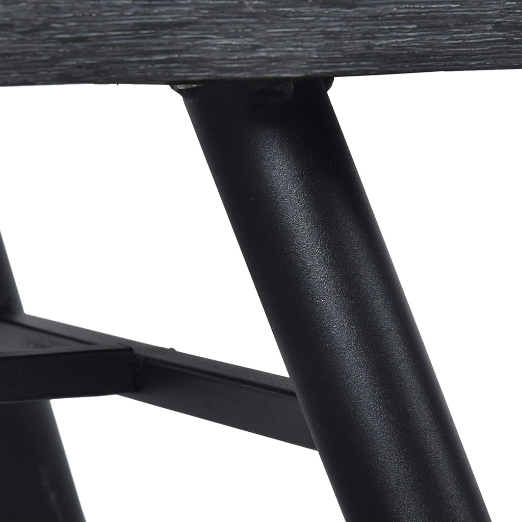 Sonoma Oak Gray Oak Black 6 Shelf Cabinet C6380