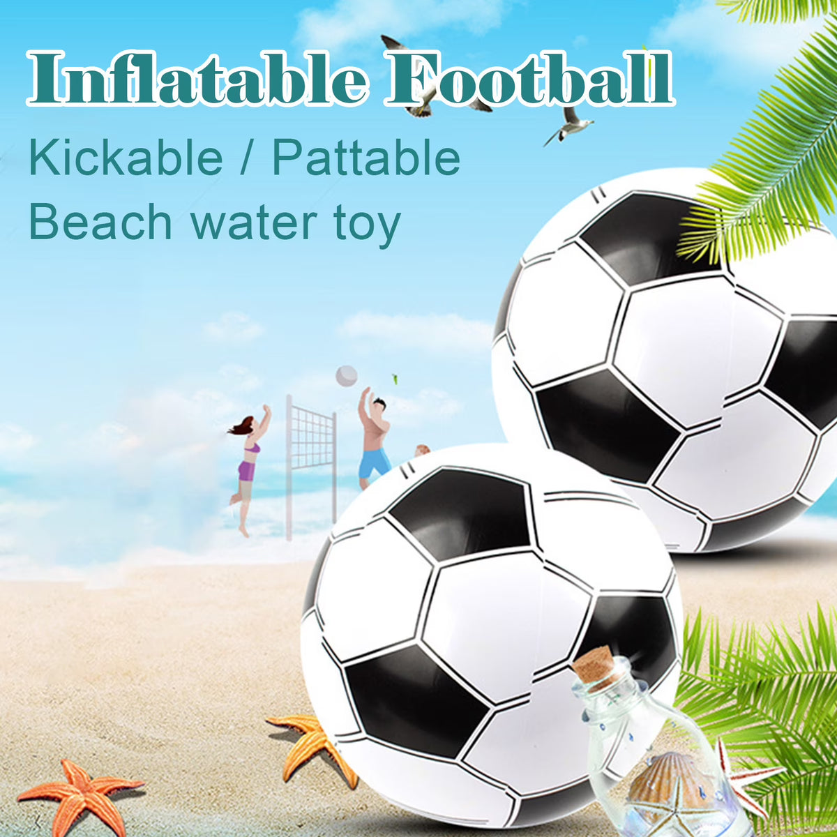 Inflatable Football Beach Ball X2001