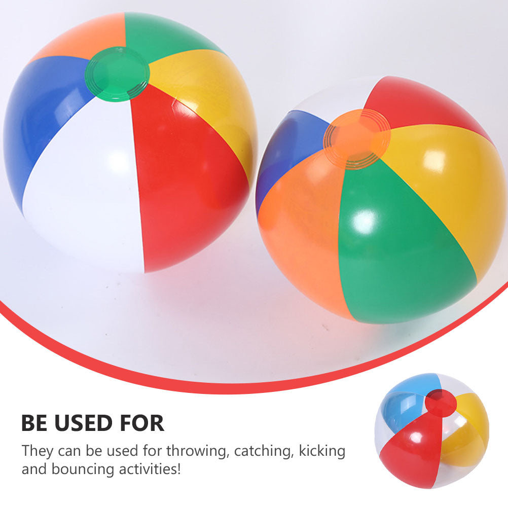 3Pcs Inflatable Beach Ball Pool Water Toy D409928