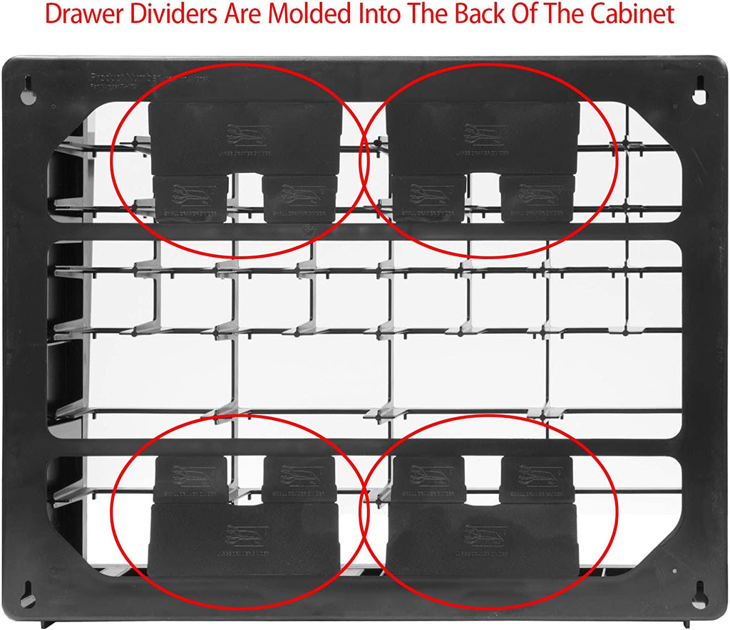 44-Drawer Stackable Cabinet W343