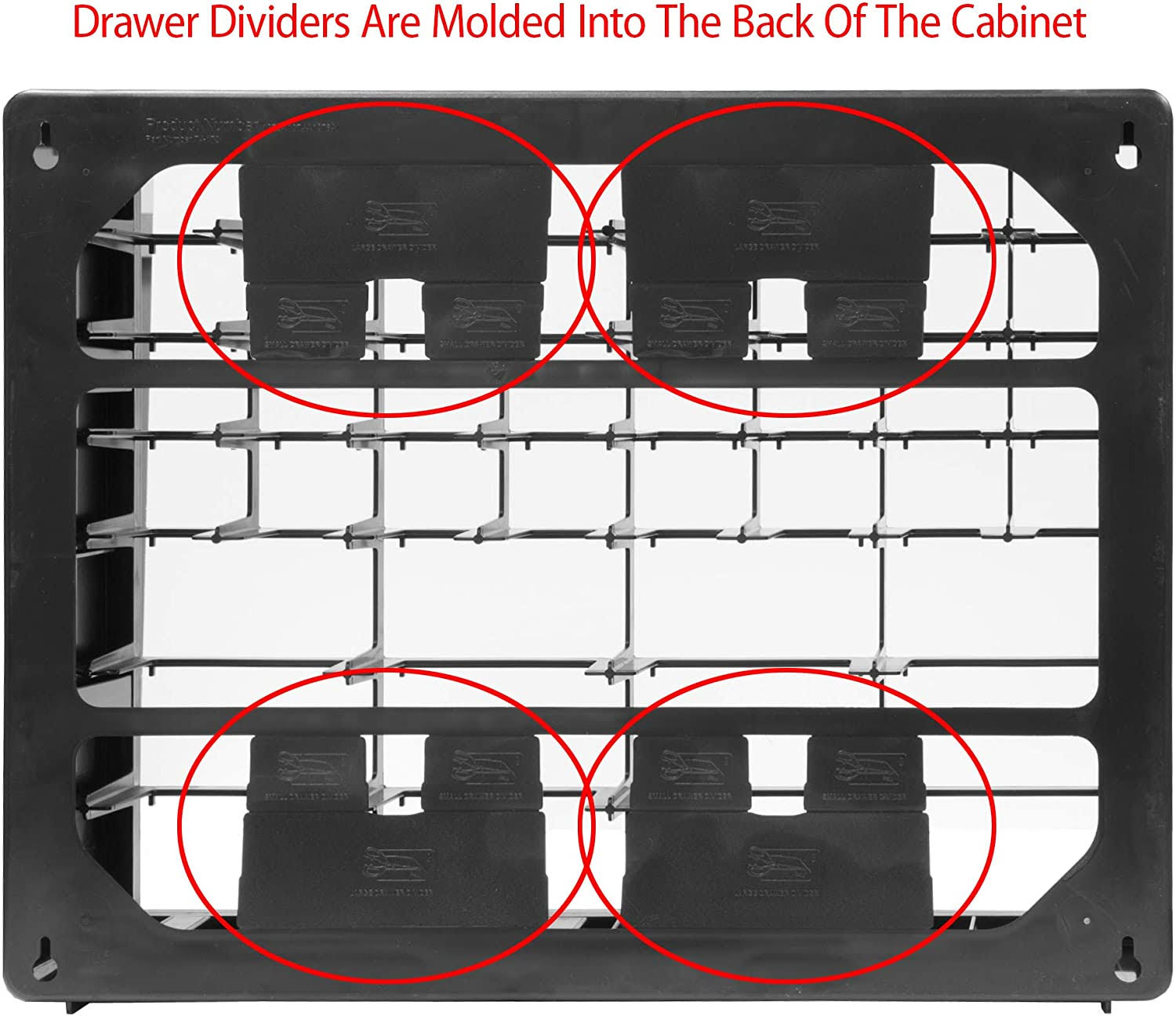 44-Drawer Stackable Cabinet W343