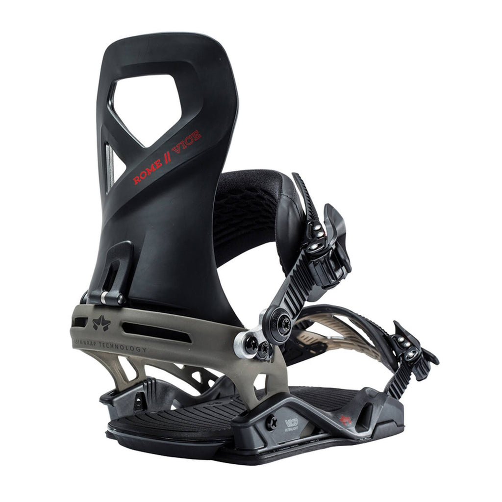 Black Snowboard Bindings T40892