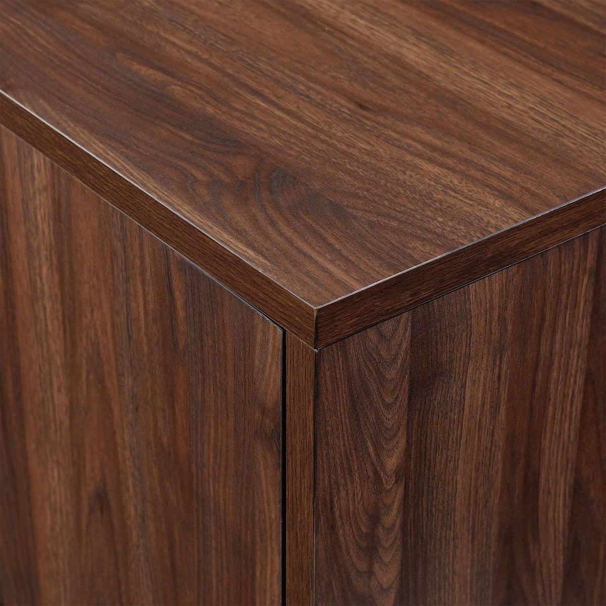 Mid-Century TV Console - Dark Walnut K569