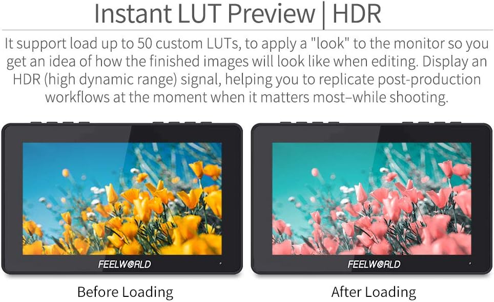 7 Inch 2200nits Touch Screen DSLR Camera Field Monitor R647241