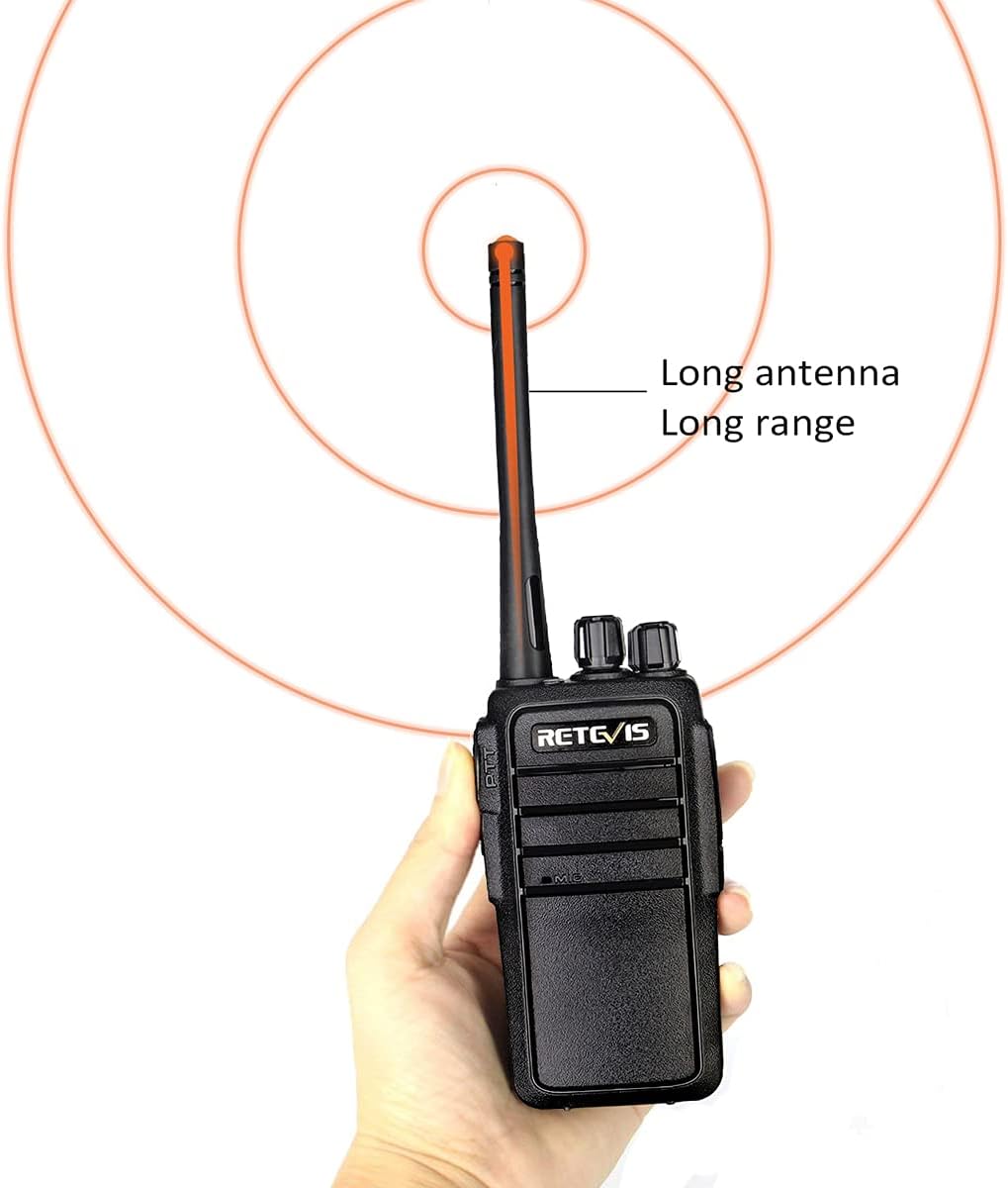 3000mAh Two Way Radios with Earpiece 16CH Handheld 4 Pack F258112