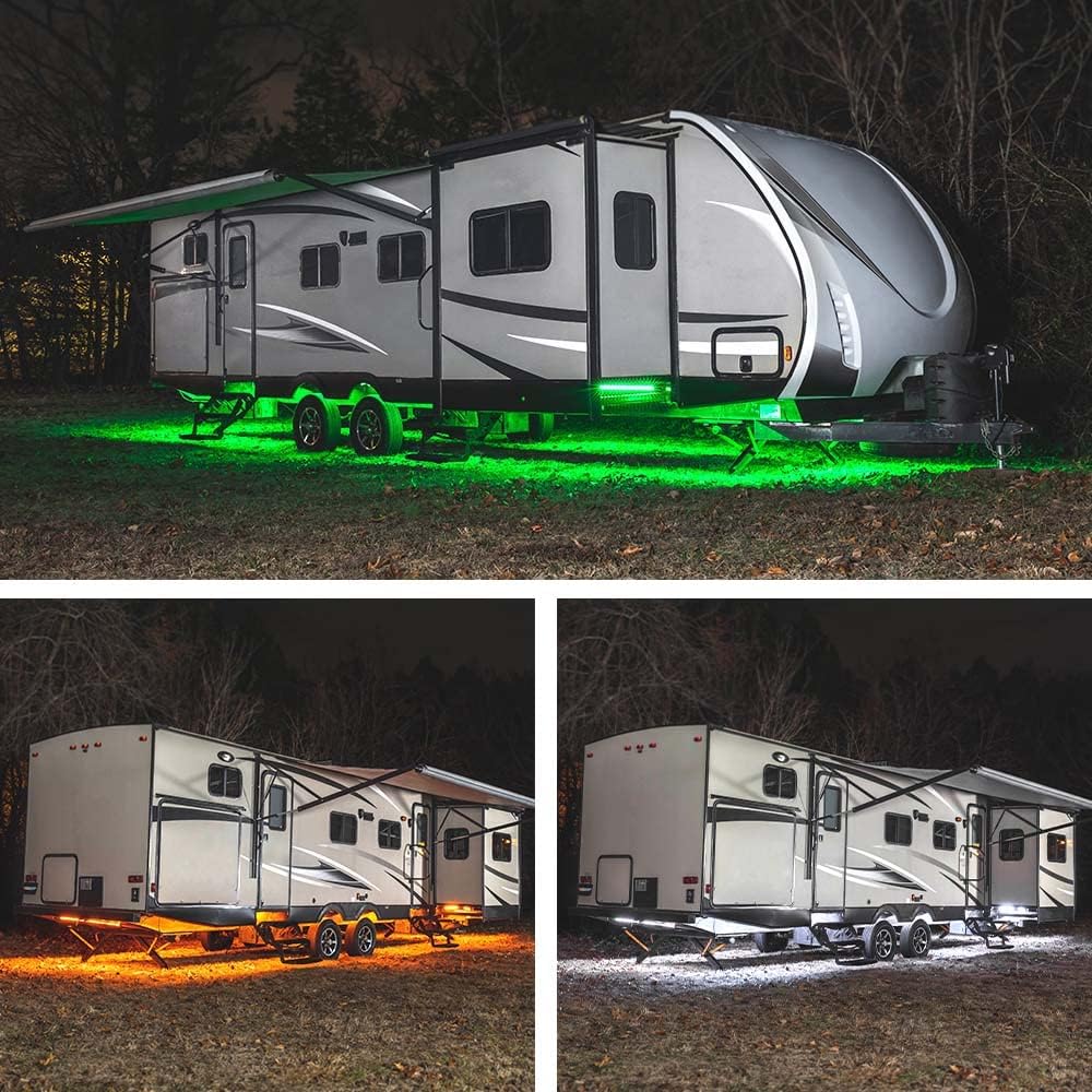 18pc LED Underglow Accent Lighting Kit K131