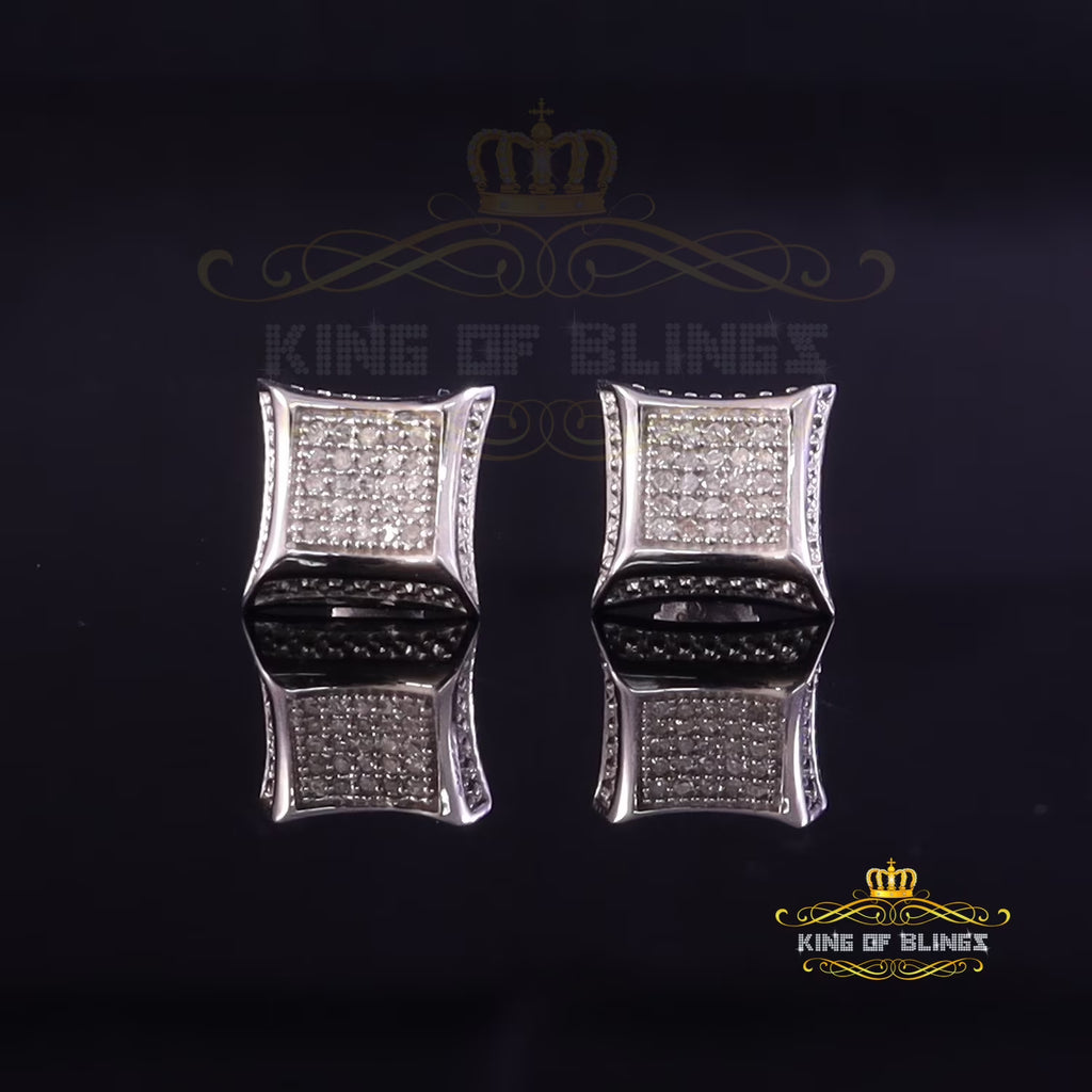 White Kite Stud Earrings P3336