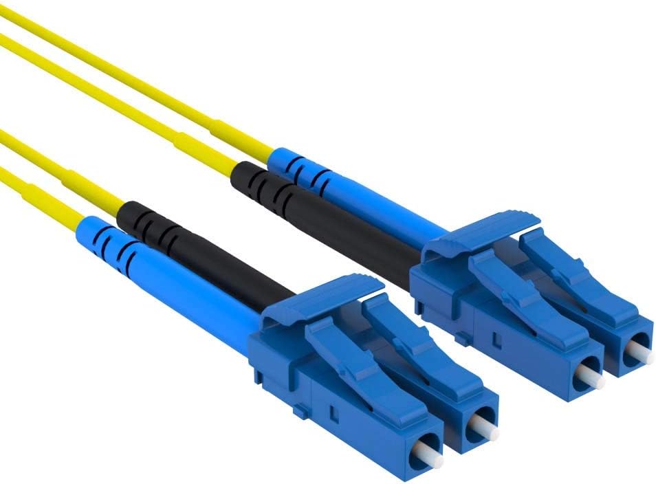 2 Meter LC to LC Single Mode Fiber 9/125 Patch Cable (50-Pack) G905