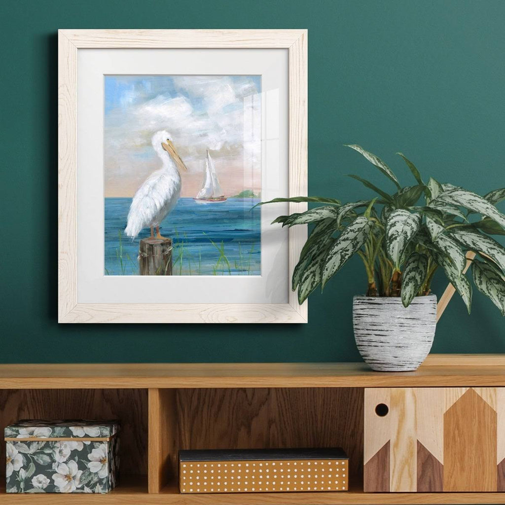 Framed Print 17X20 White E84152