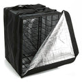 Black Heavy Nylon Pizza Delivery Bag with Rack G884