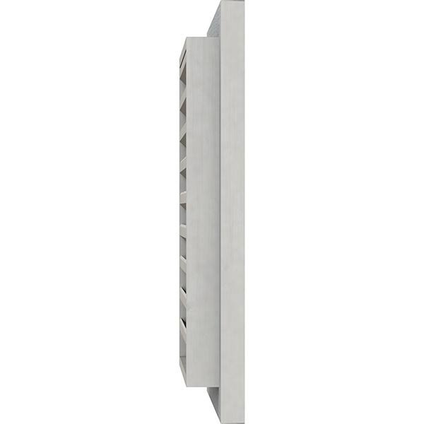 30x22W x 22x22H Primed Vertical Gable Vent V15808