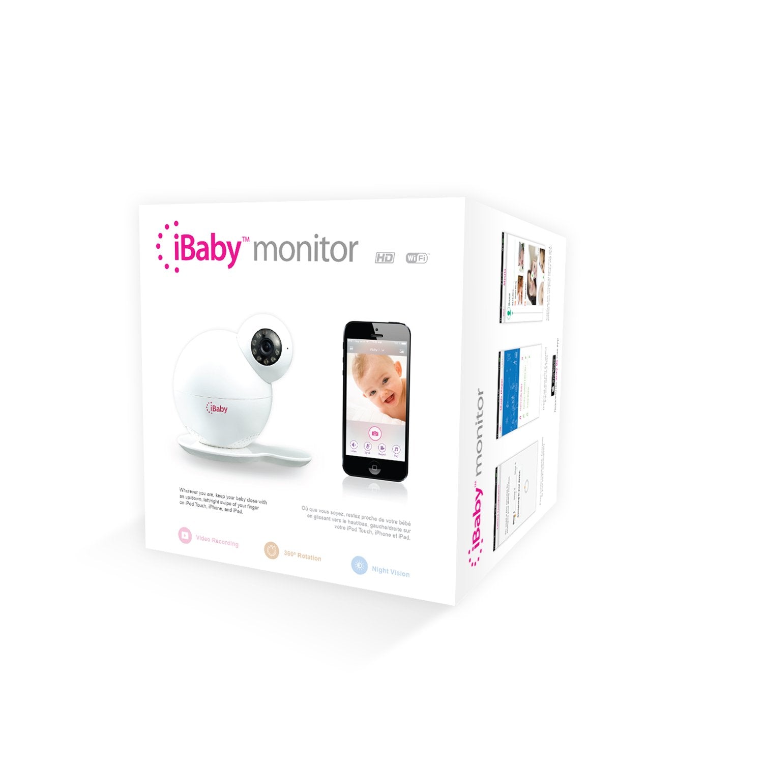 Wi-Fi Wireless Digital Baby Video Camera with Night Vision Q16875