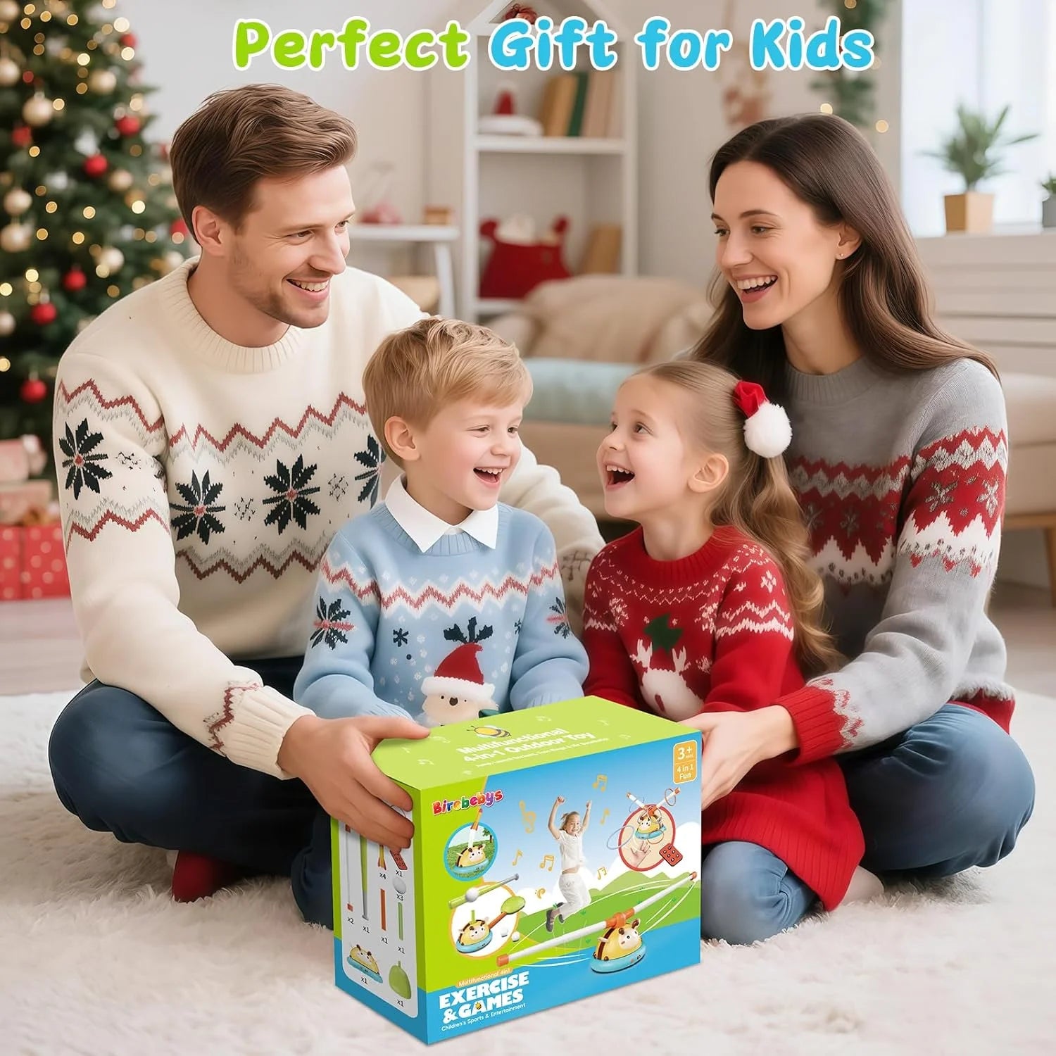 Outdoor Toy Toss Ring Baseball Game with Music X156213