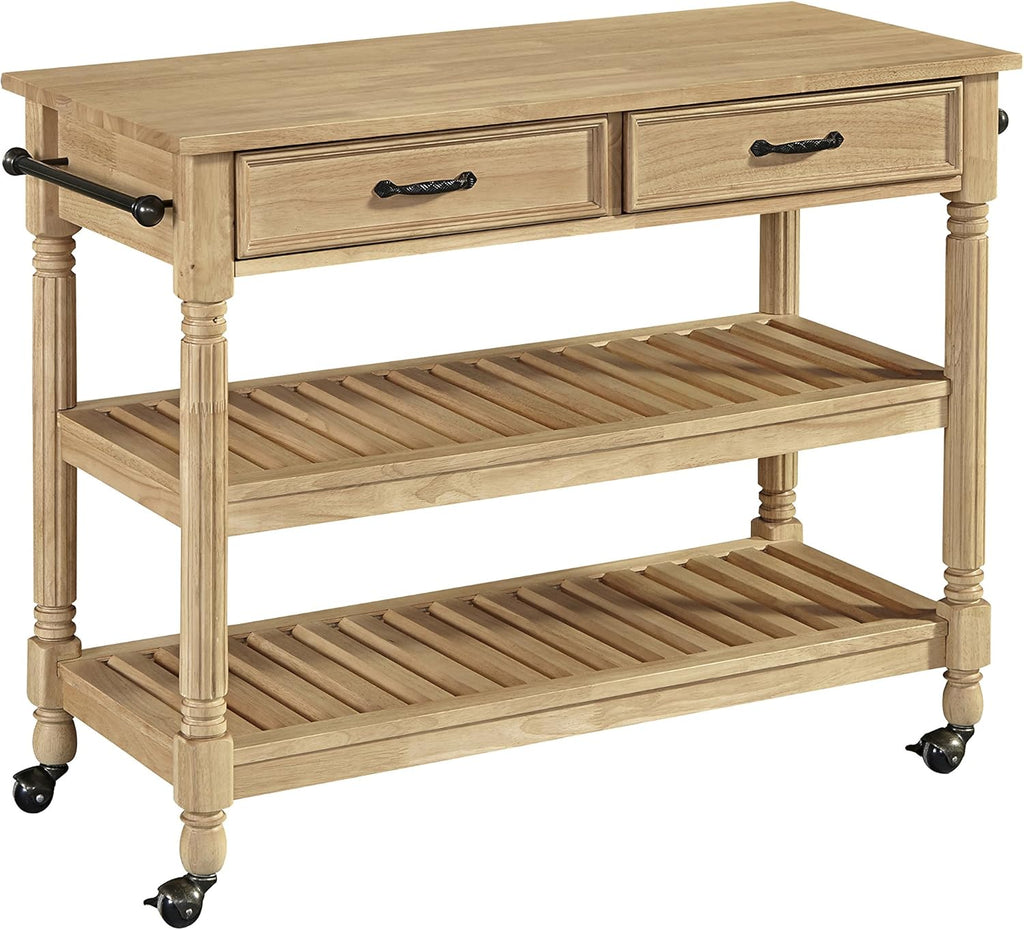 Black Kitchen Cart T757