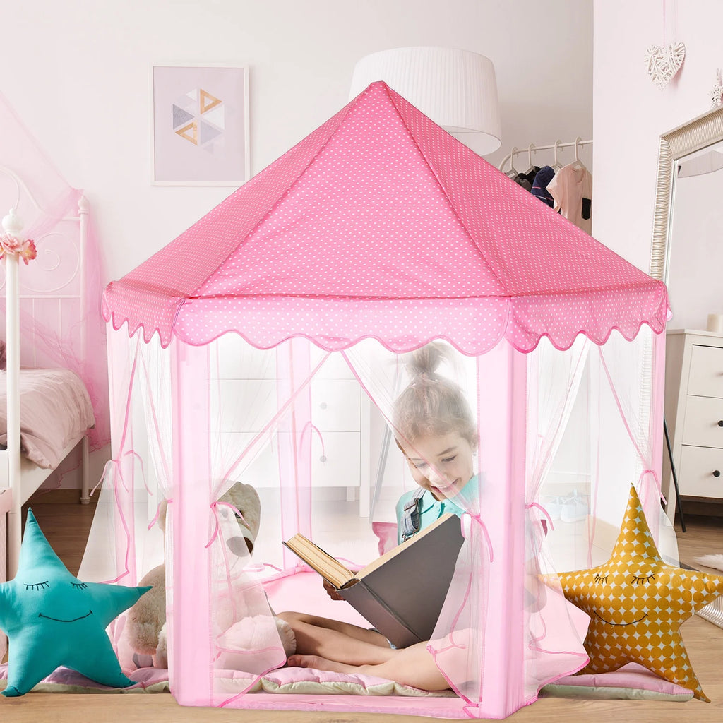 Princess Castle Tent Playhouse with Carry Case P5723