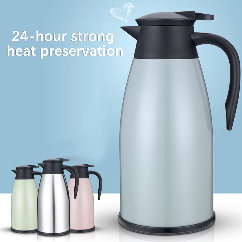 Stainless Steel Insulation Bottle Double Walled Flask 2L R69227