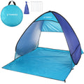 Pop Up Beach Tent with Carry Bag W761790