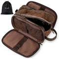 Water-Resistant Travel Dopp Kit with PU Leather Organizer S637084