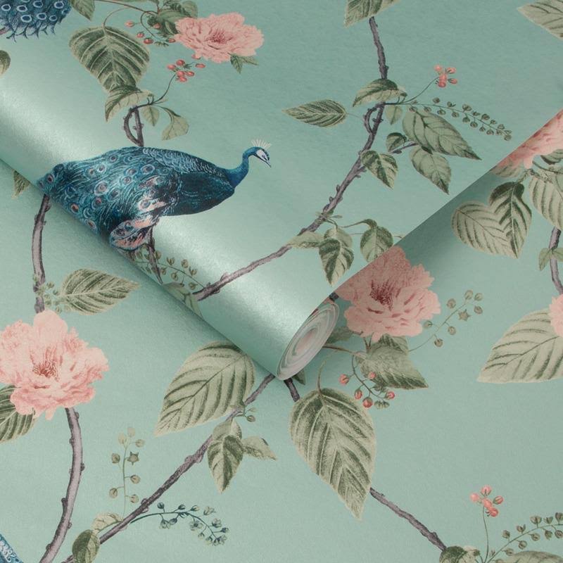 Navy Wallpaper J652
