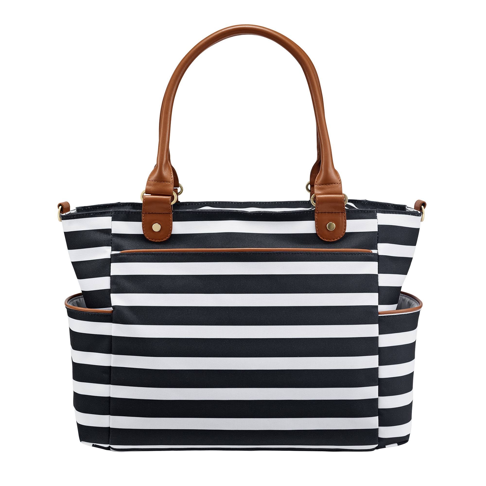 Black & White Stripe Caprice T766