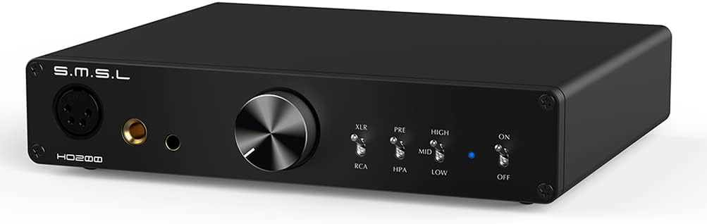 Hi-Res Balanced Headphone Amplifier with RCA/XLR Input 6.35mm 4.4mm XLR Balanced Output D6735