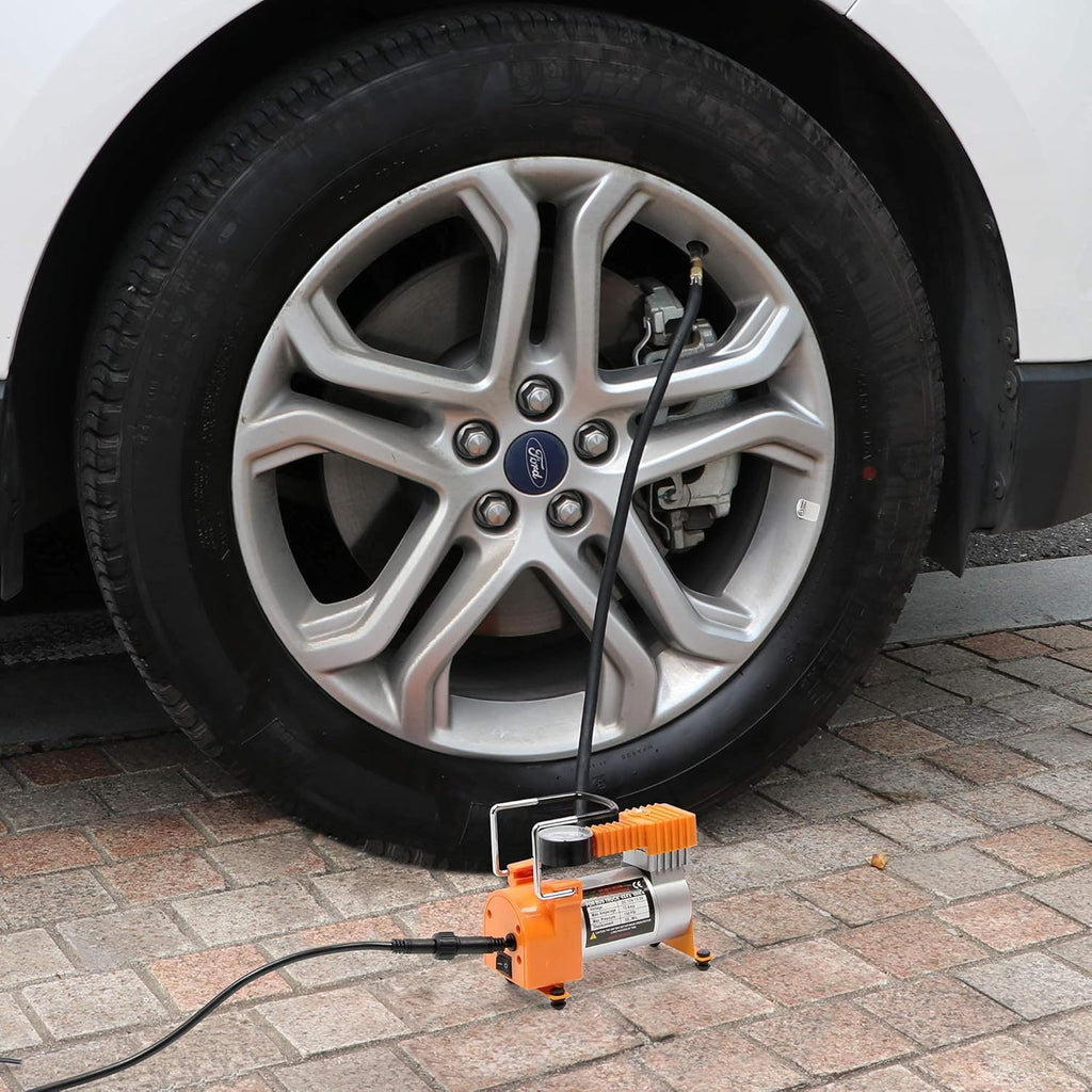 3 Ton 12V Electric Scissor Jack with Impact Wrench and Tire Inflator Pump C907505