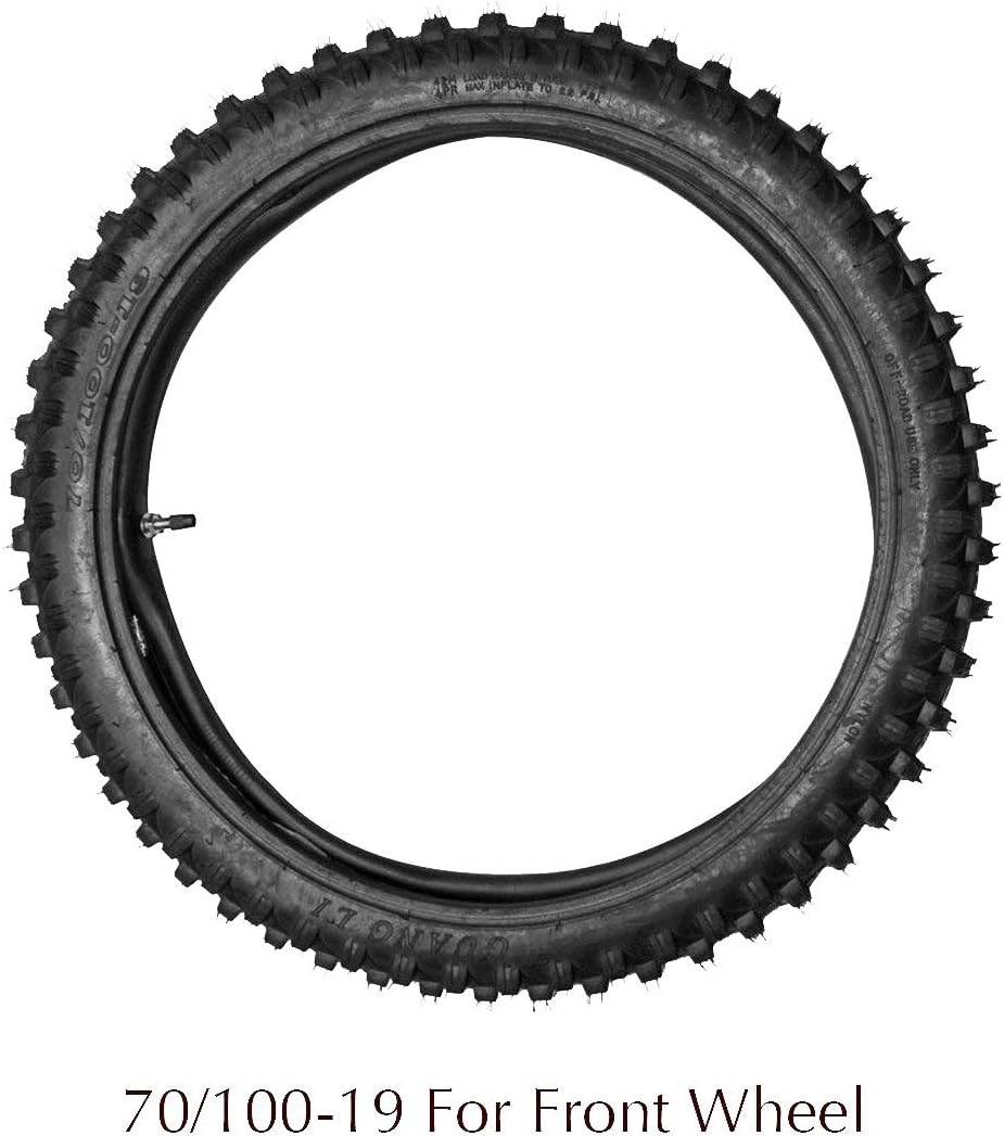 Set of Four Tire and Inner Tube 70/100-19 & 90/100-16 I7795