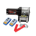 12V 3000LBS Electric Winch with Steel Cable and 2 Remotes L4380