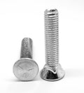 7/16x22-14 x 3x22 Coarse Thread Grade 5 Plow Bolt #3 Flat Head Medium Carbon Steel Zinc Plated Pk 100 G372