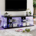 Black 60-Inch TV Stand A21665