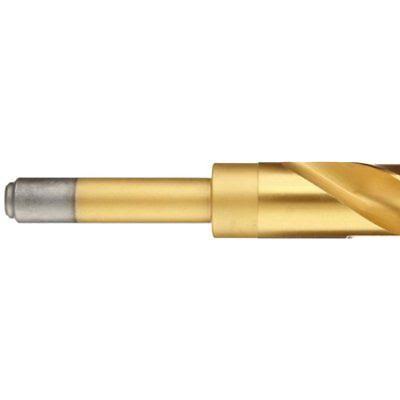 Reduced Shank Drill Bit, 1 in, 118°, Cobalt, Tin Q26574