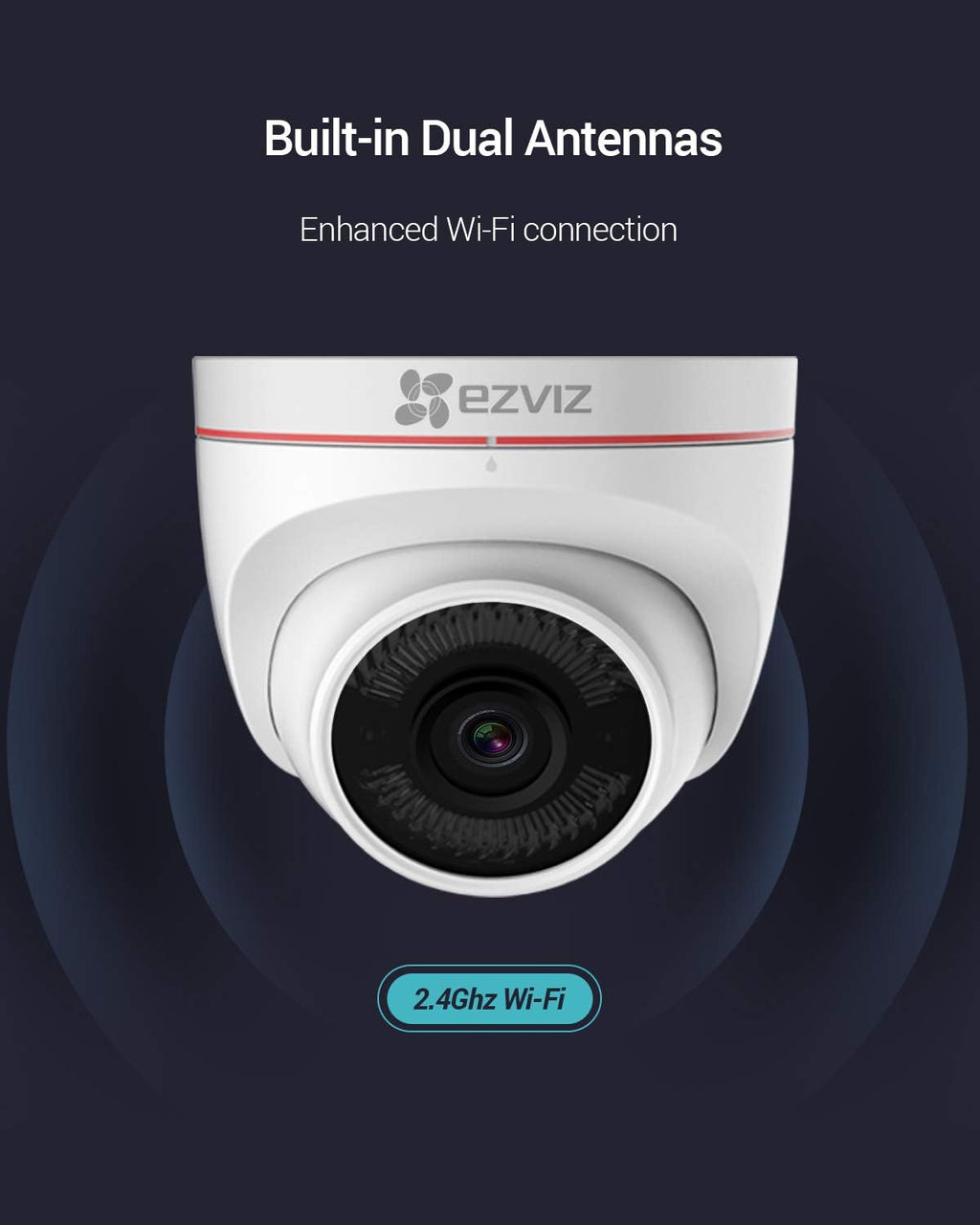 1080P WiFi Security Camera with Night Vision I94938