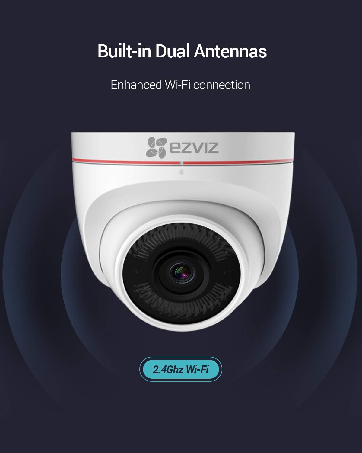 1080P WiFi Security Camera with Night Vision I94938
