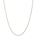 14kt Yellow Gold Diamond Cut Rope Chain 20 inch Lobster Clasp E70062